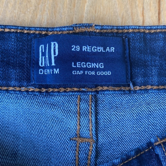 GAP Legging Jean- GAP for Good size 29R - Picture 4 of 5
